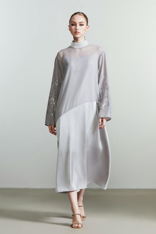 organza maxi kaftan