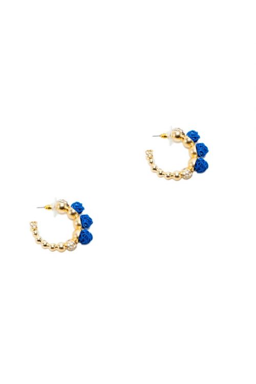 Hoop golden earrings 