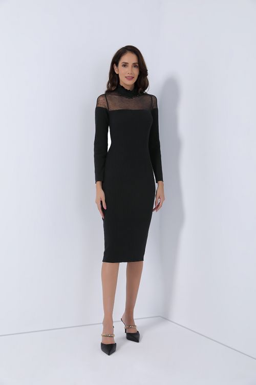 bodycon knitted dress