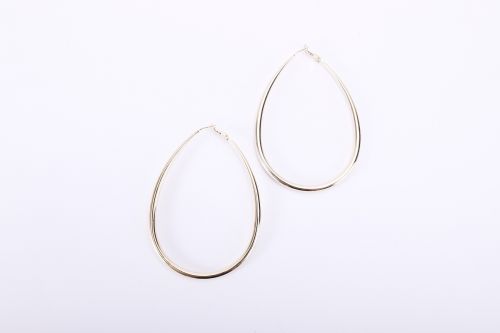tear loop earrings
