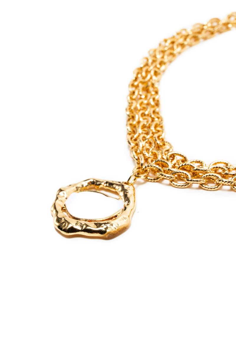 gold Pendant Necklace