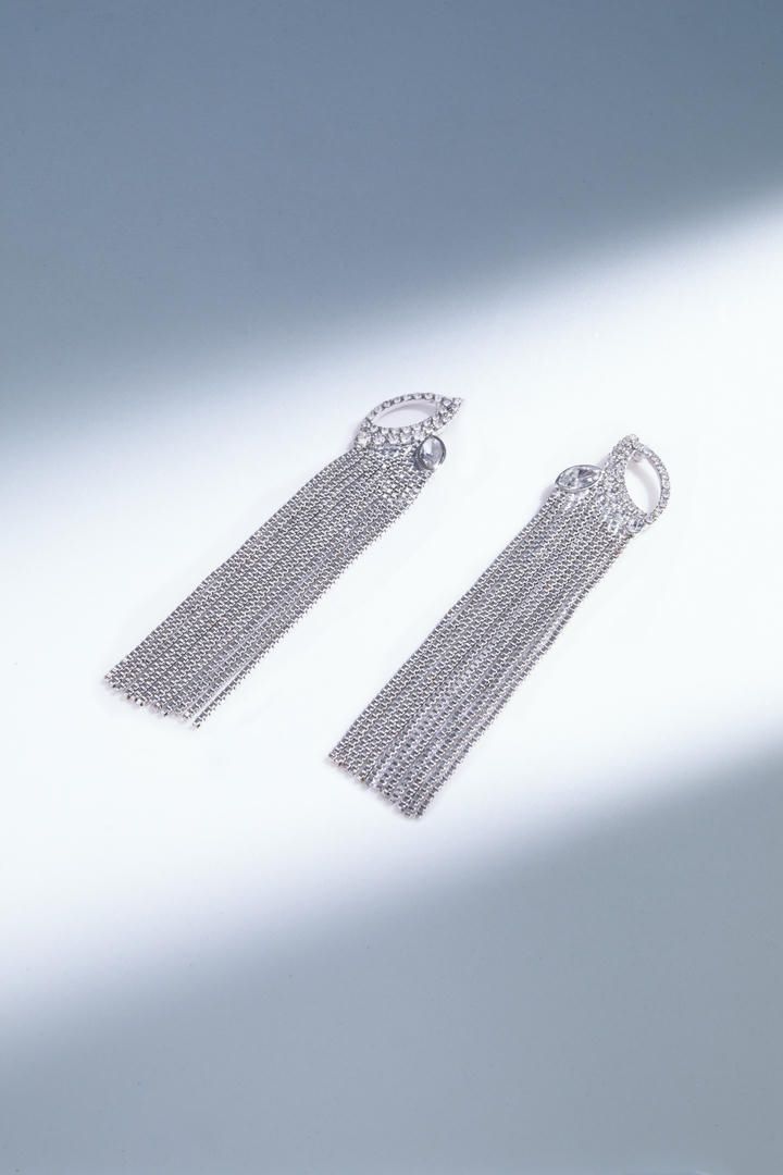 Statement fringe earrings