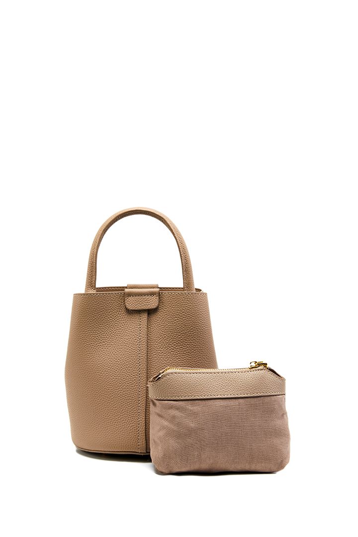 Leather beige Hand Bag