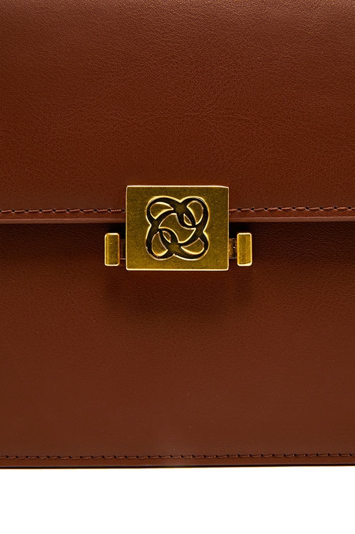 Leather brown Hand Bag