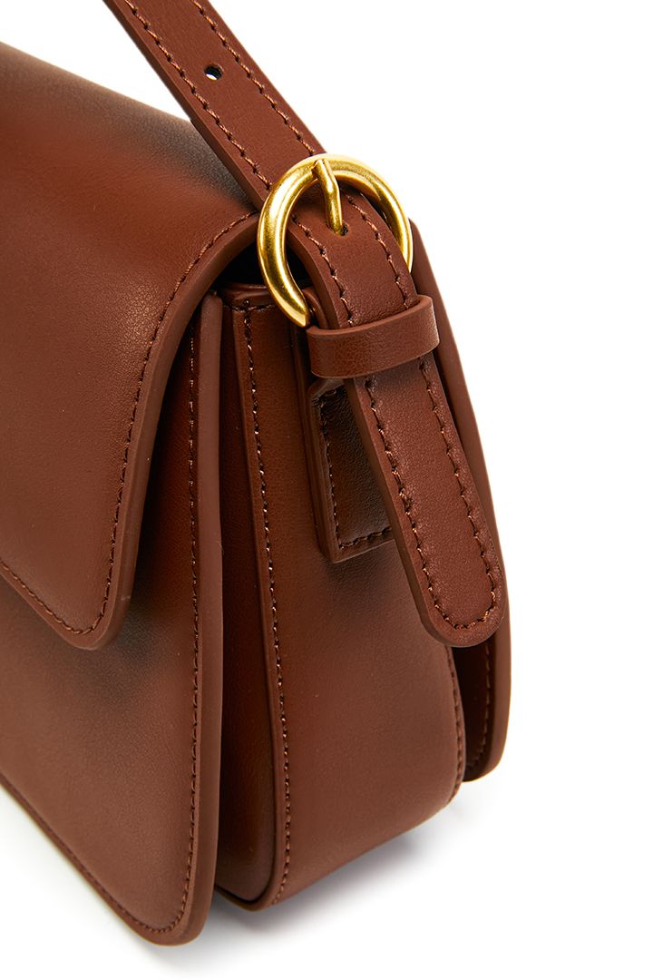 Leather brown Hand Bag