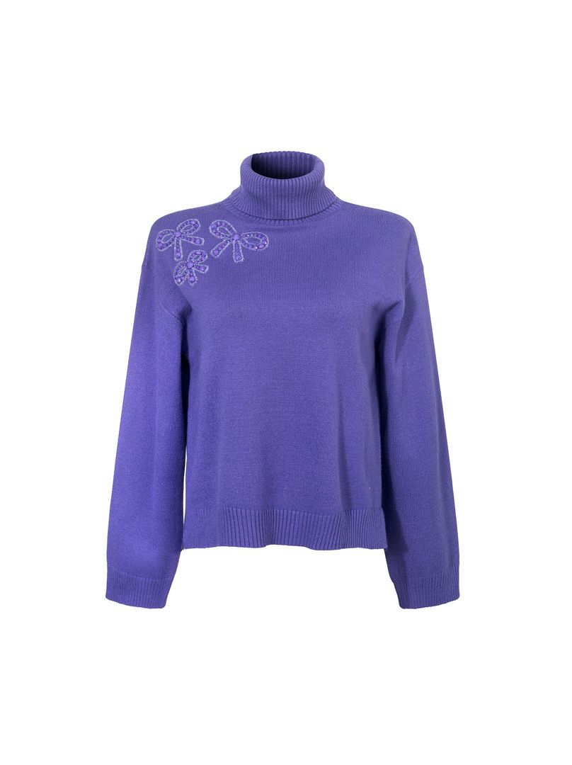 turtleneck loose pullover