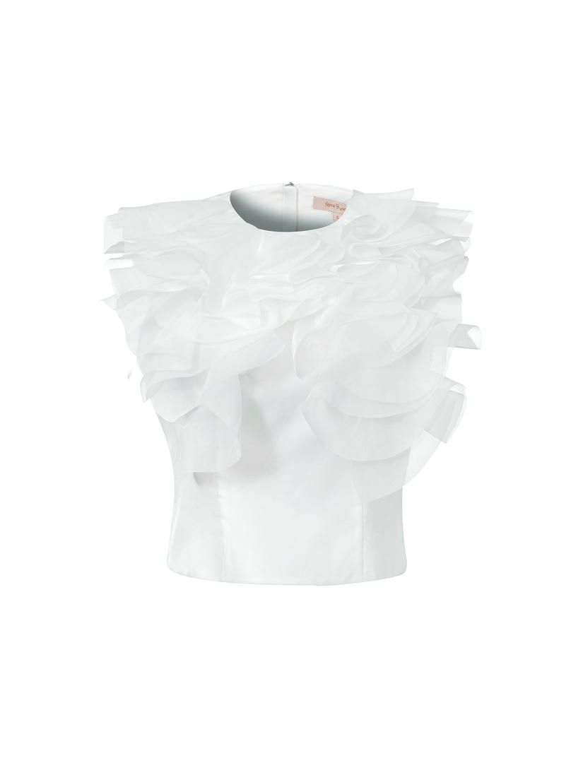 Ruffled Radiance top