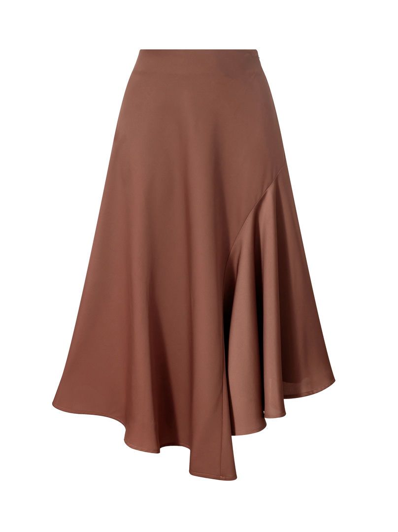 wavy side Asymmetric skirt