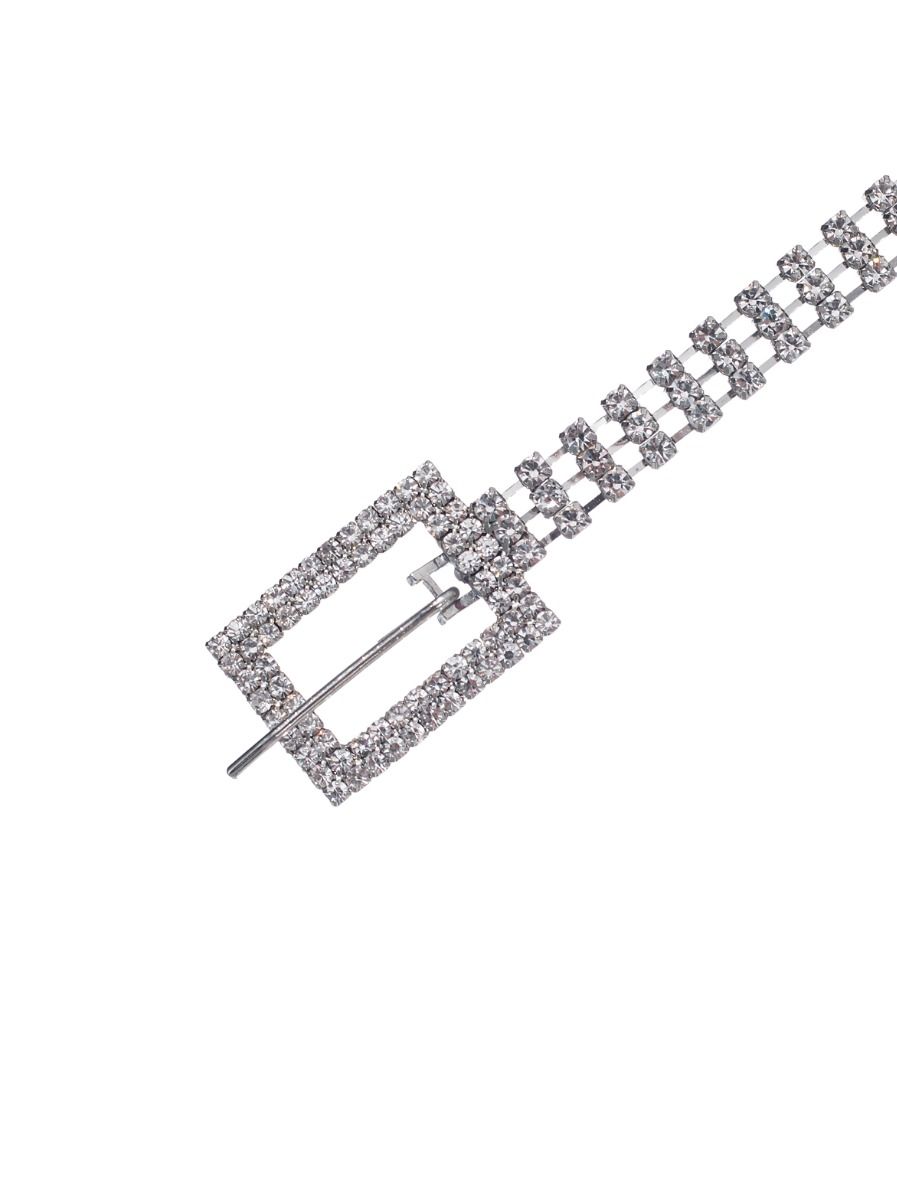 silver chain waist belt