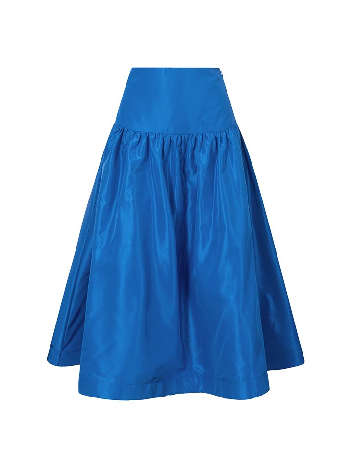 Taffeta A-Line Skirt