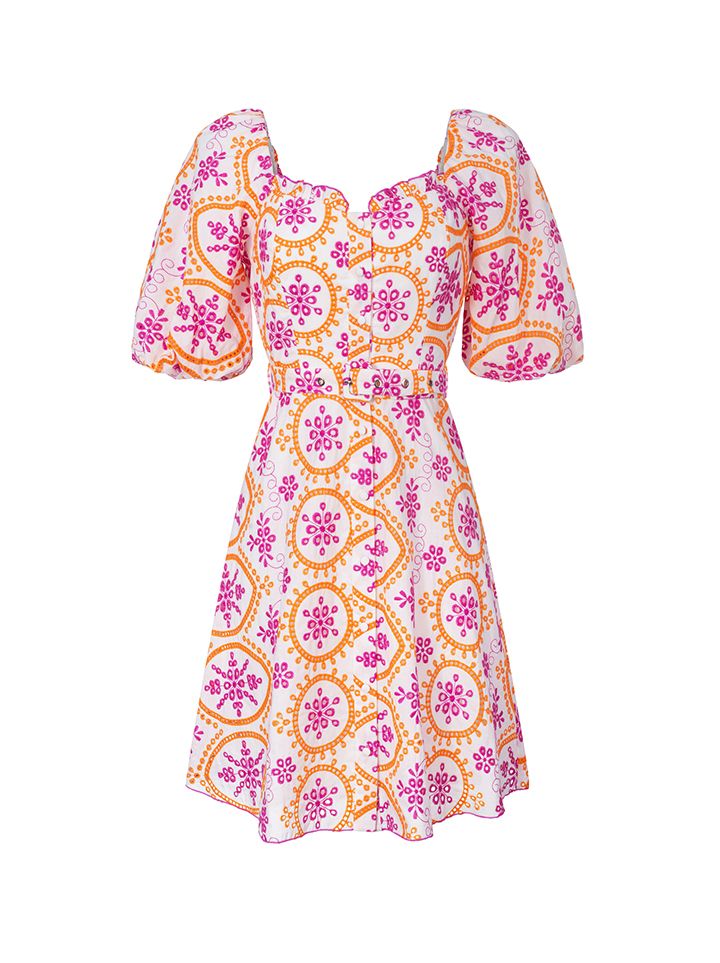 Cotton Embroidery Dress