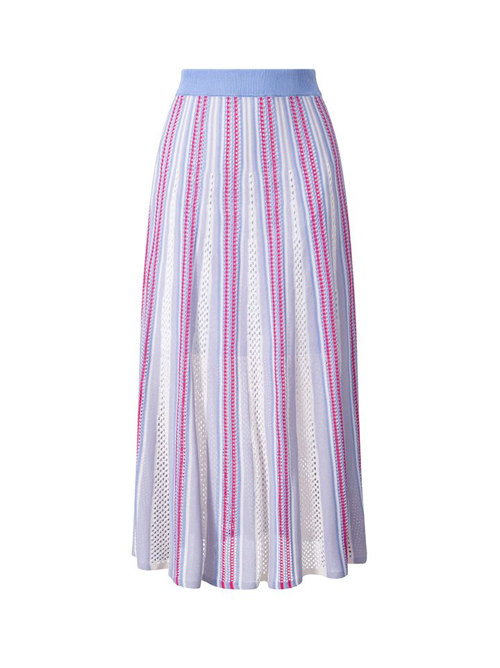 Multi Color Crochet Skirt