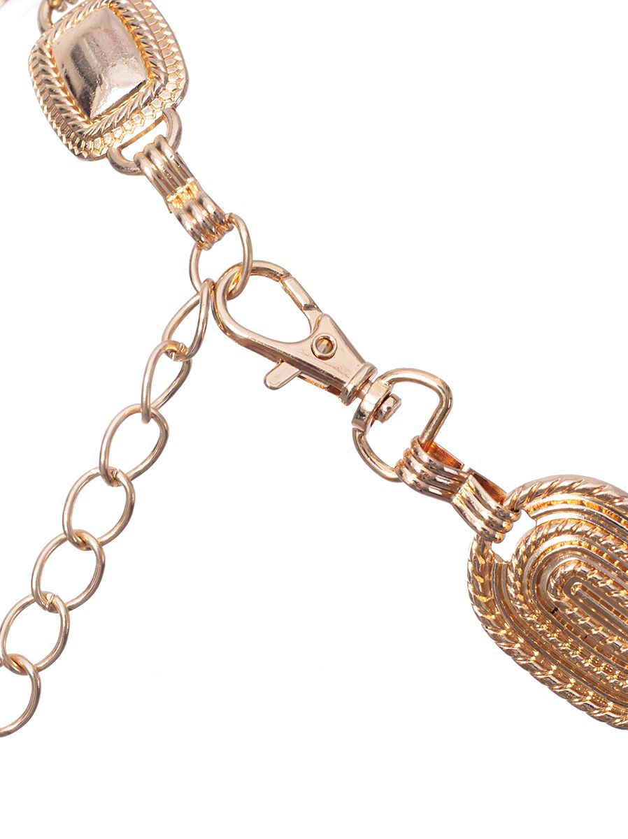 Chain golden belt