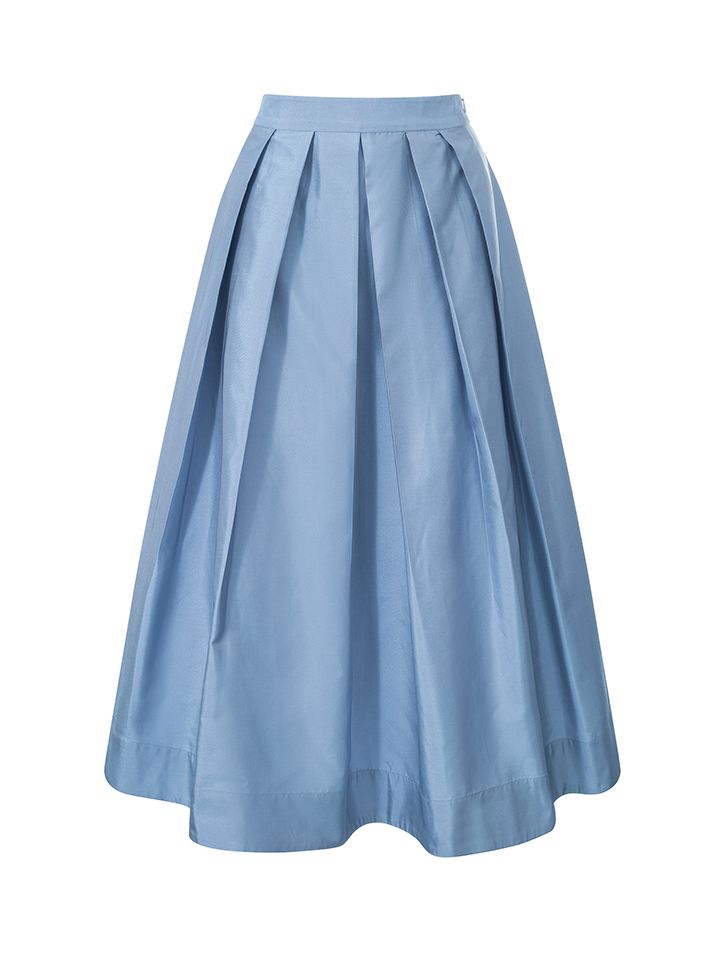 Pleated waist skirt