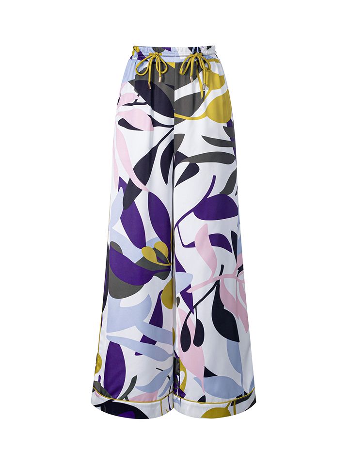 Printed  culotte pants