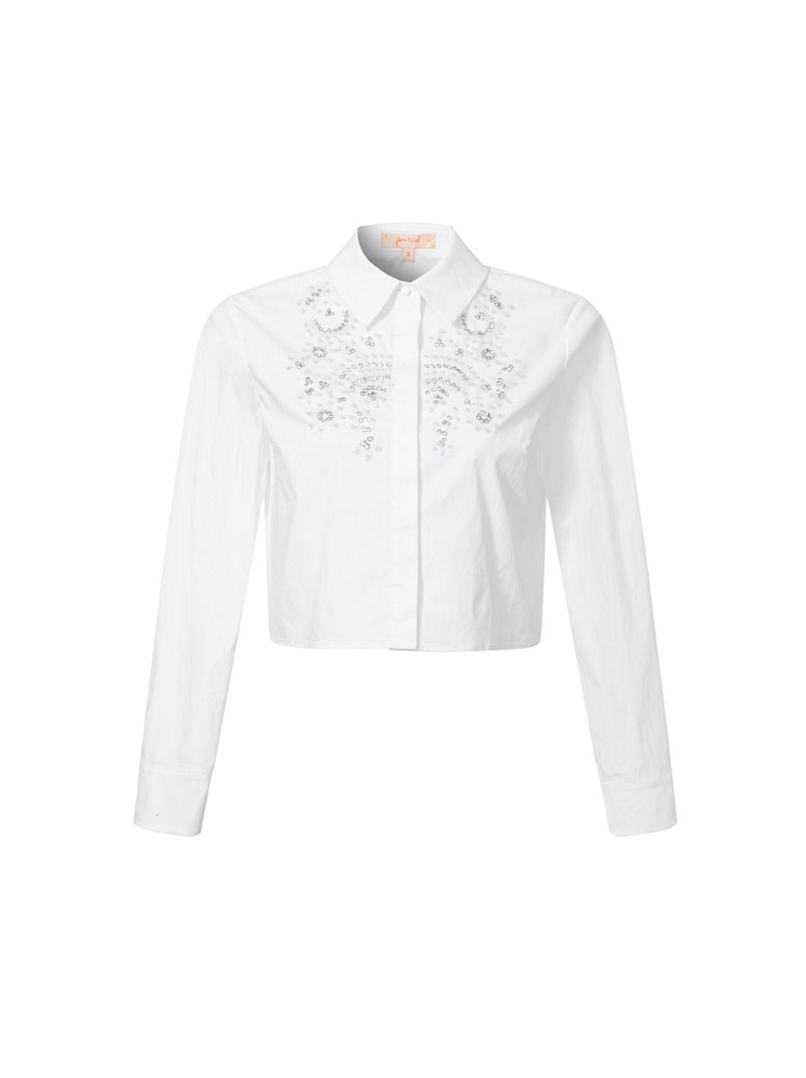 Embellishments cropped  Shirt