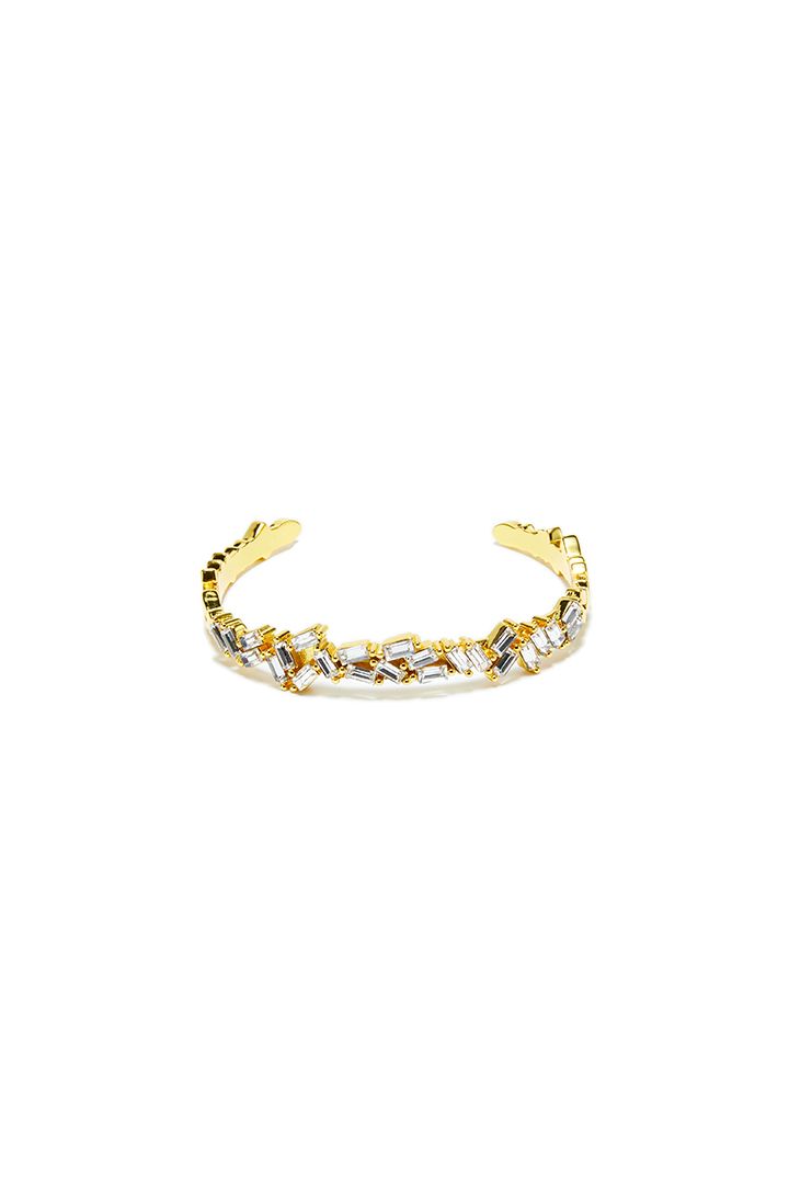 Gold crystel bracelet