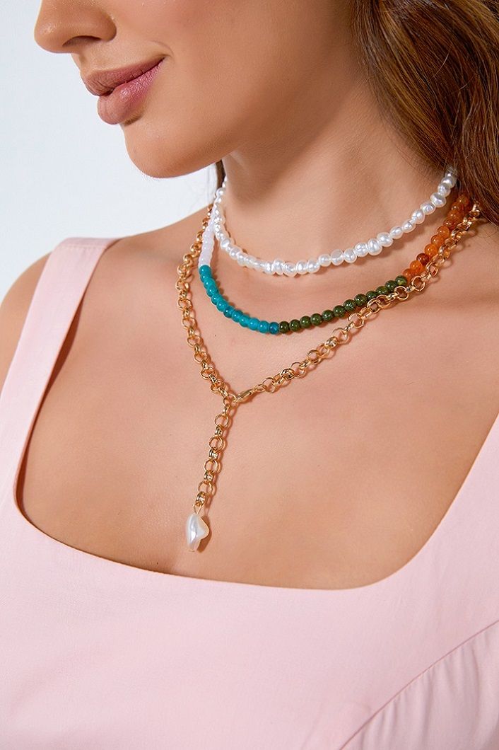 Multi layer necklace