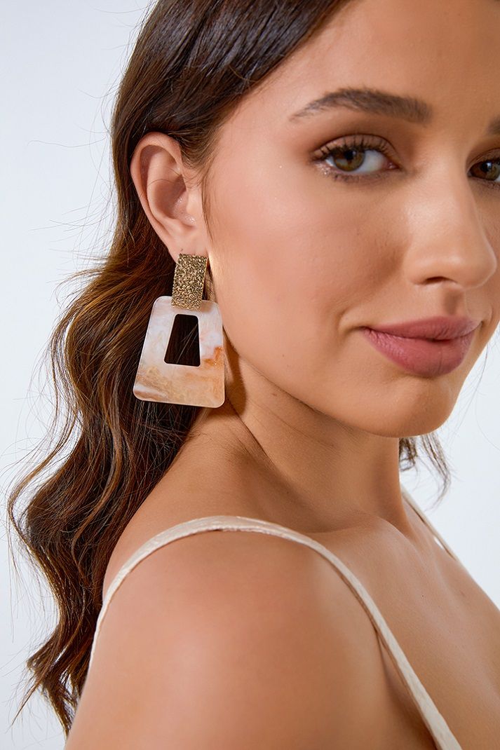 Unique shape earrings