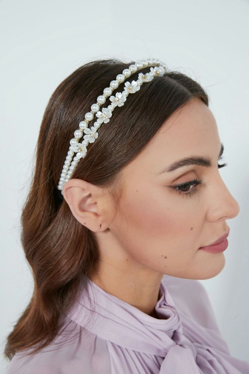 Pearl embellished headband