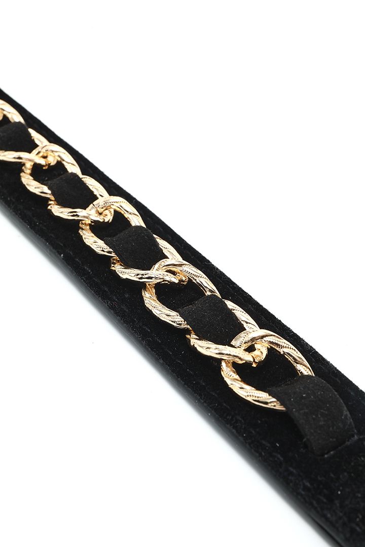 Chain detail belt