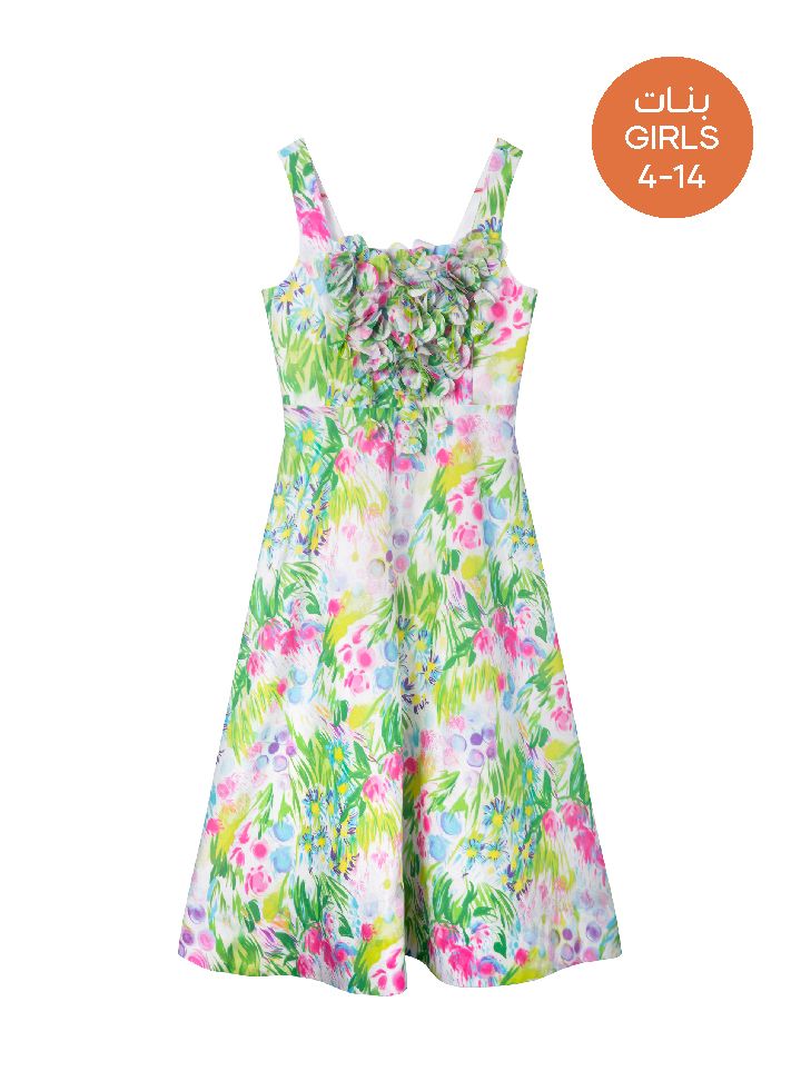 Floral applique dress - Girls (4-14)