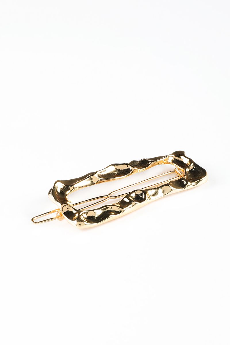 golden hair clip