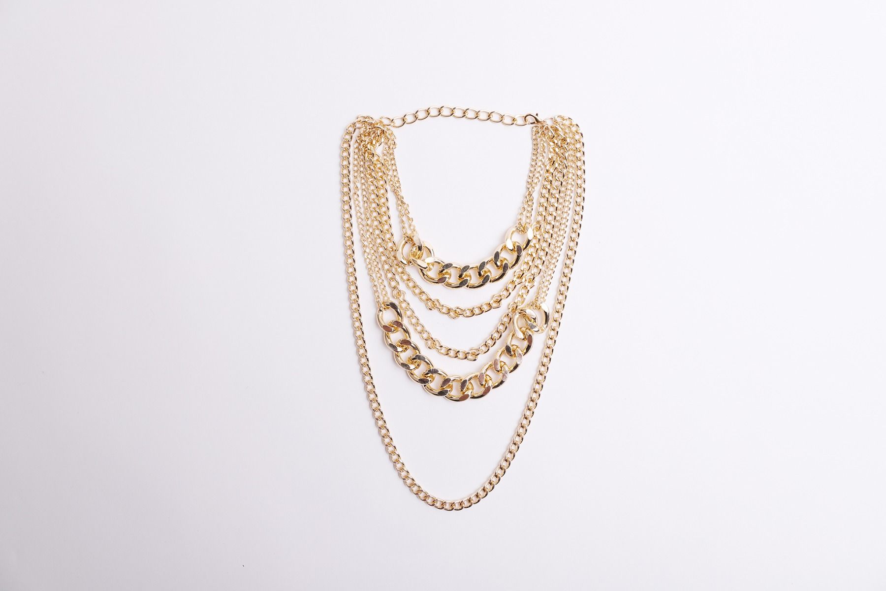 golden chains Necklace