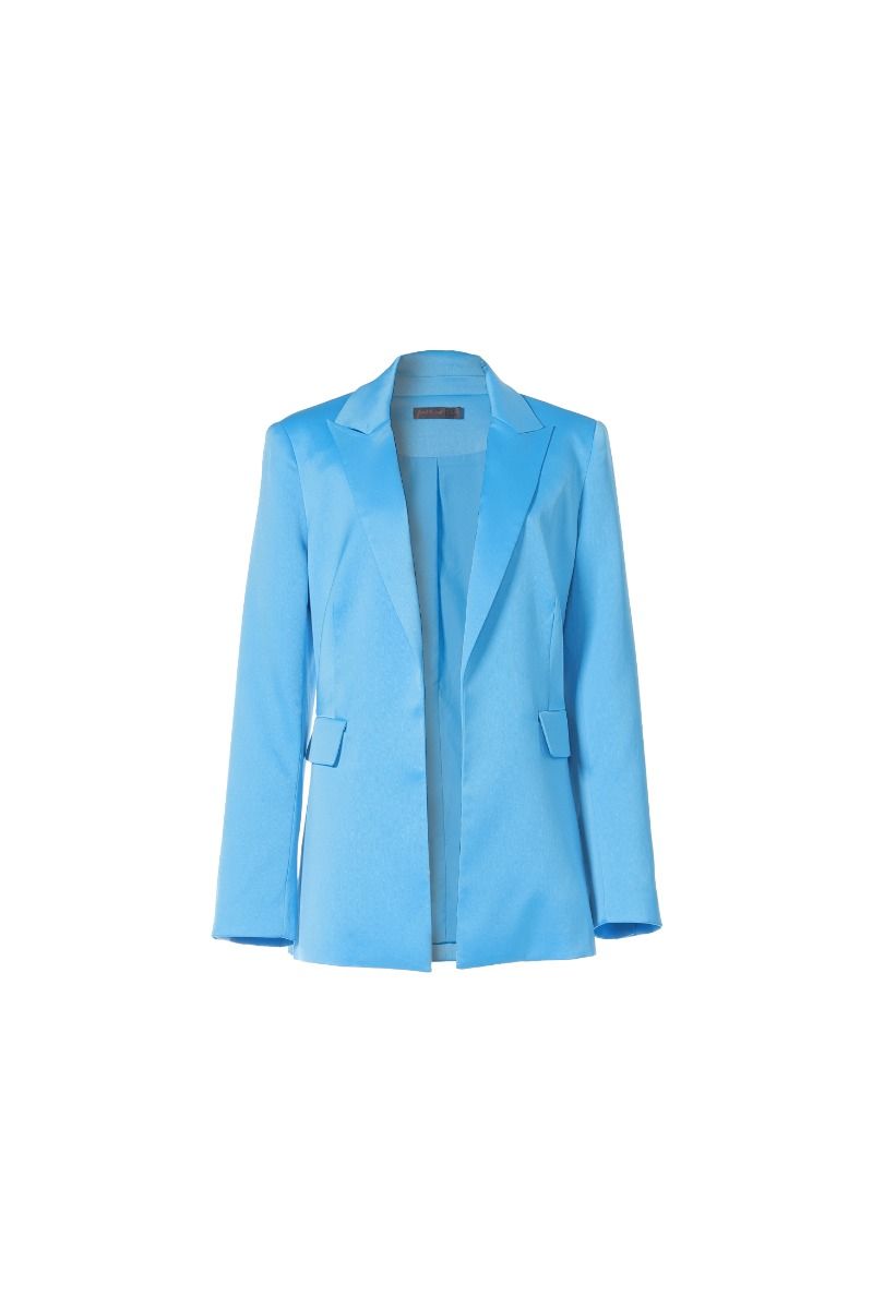 Oversize blue jacket