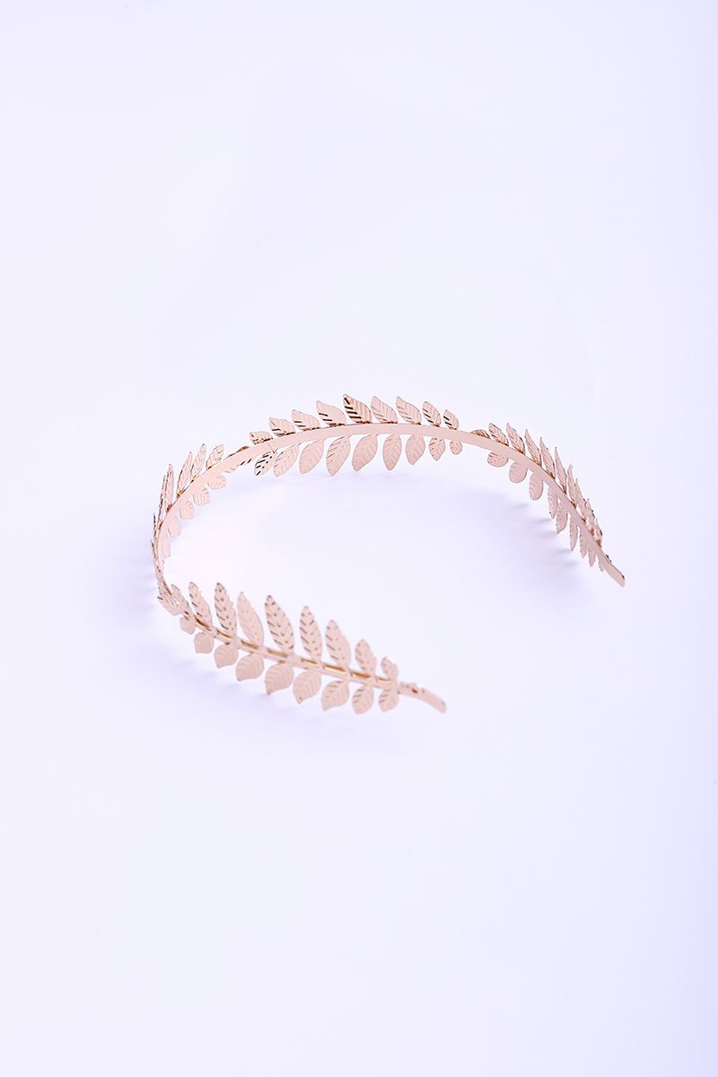 Leaf design hair band