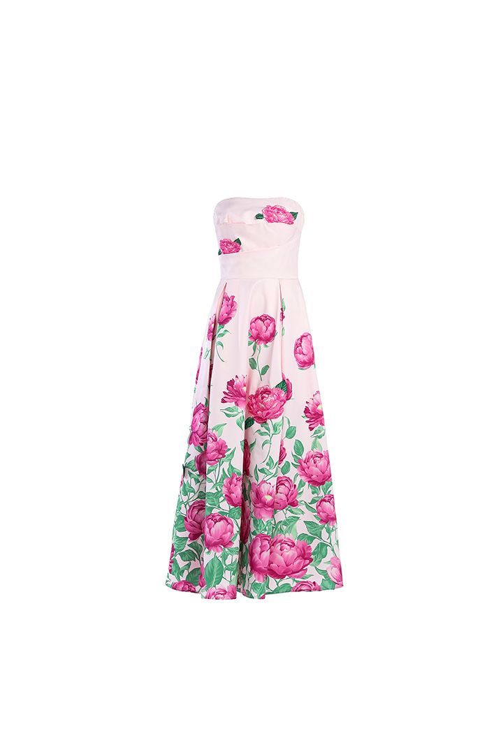Floral sleeveless dress