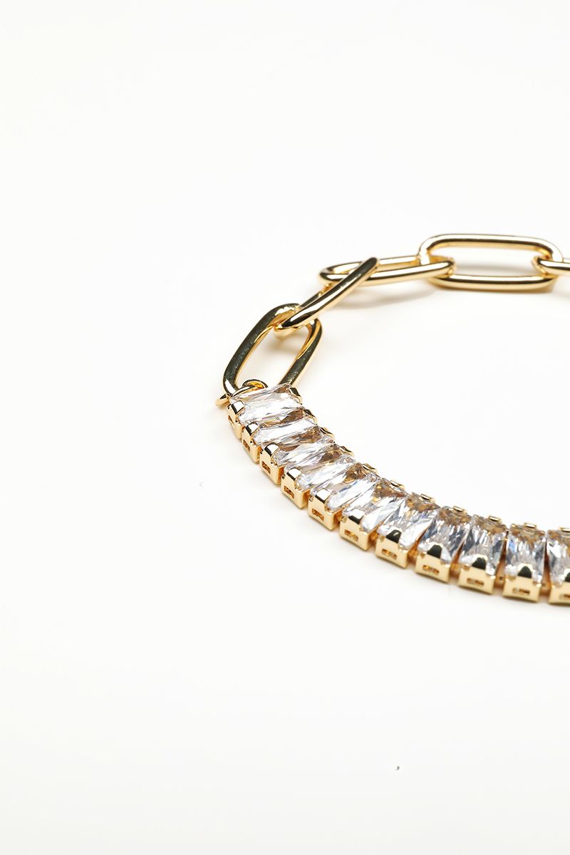 crystal embellishment bracelet