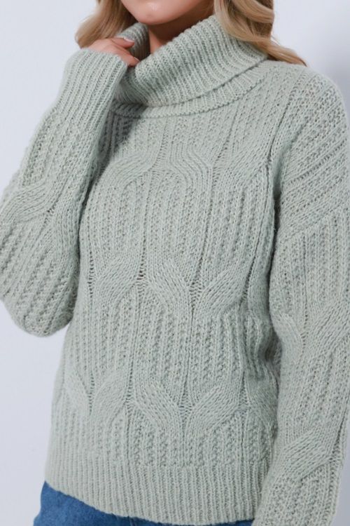 unique knitted pullover