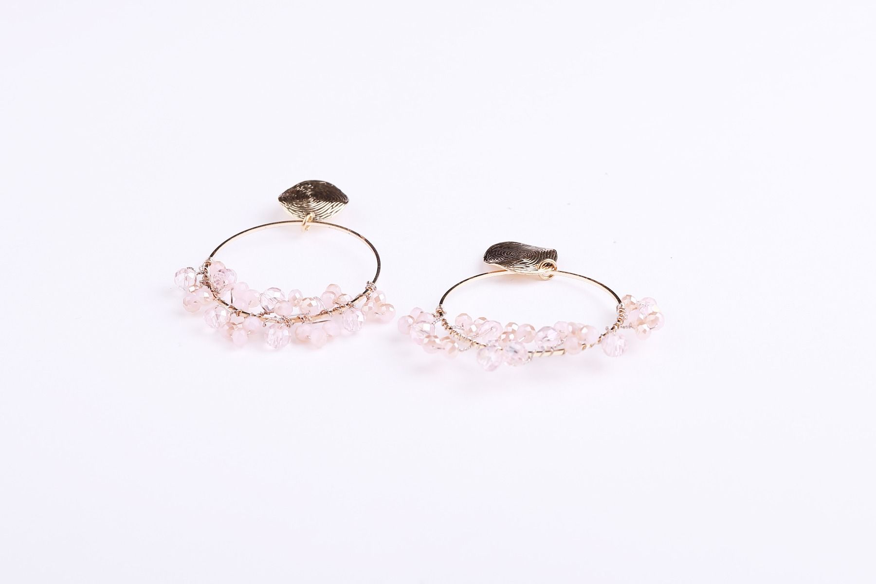 crystal stone earrings