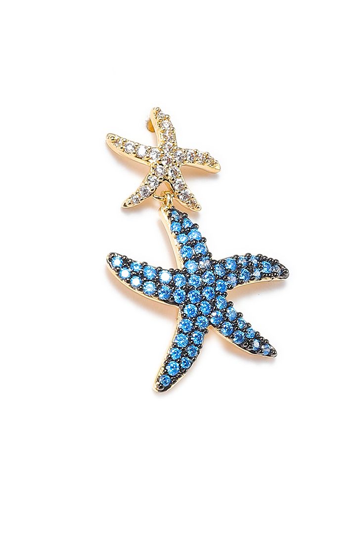 Starfish pattern earrings