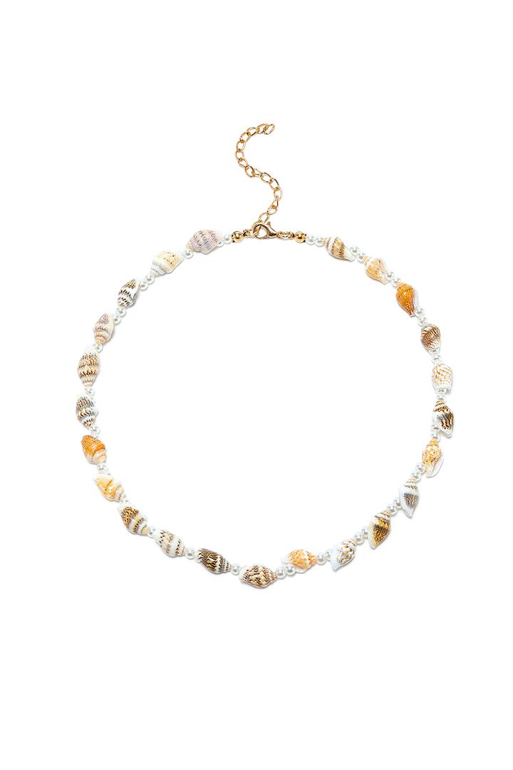 shells and perls necklace 