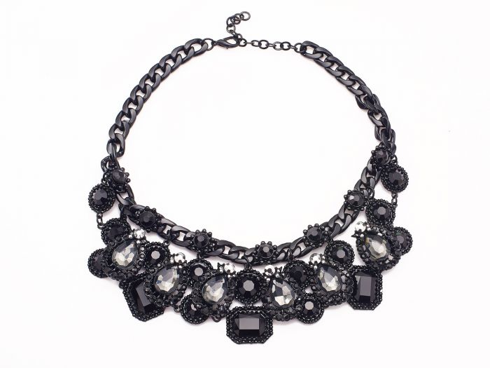 Black Gem Necklace