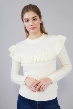 Classic Off White Blouse