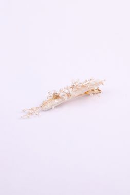 floral pearl hairpin