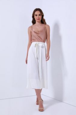 wide cropped pants